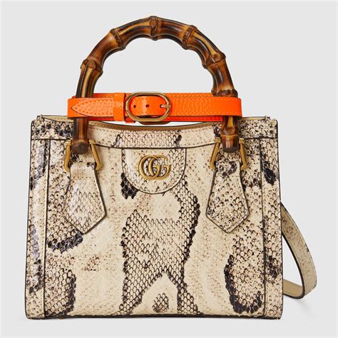 gucci python bag.